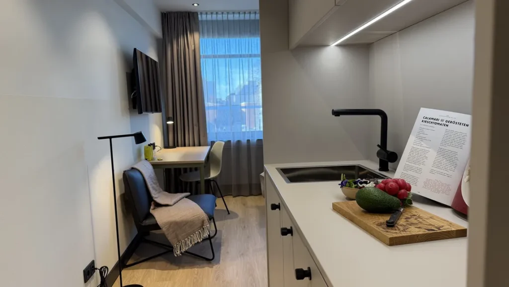 Detailansicht im Apartment XS, ipartment Köln-Oper